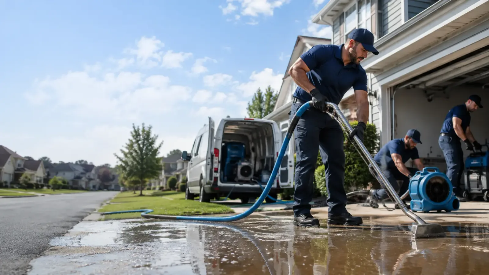 Flood Damage Restoration in Essex Fells, NJ